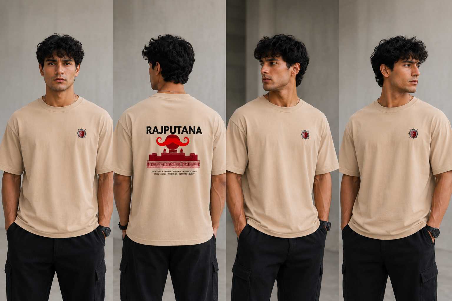 Rajputana Royal Heritage T-Shirt