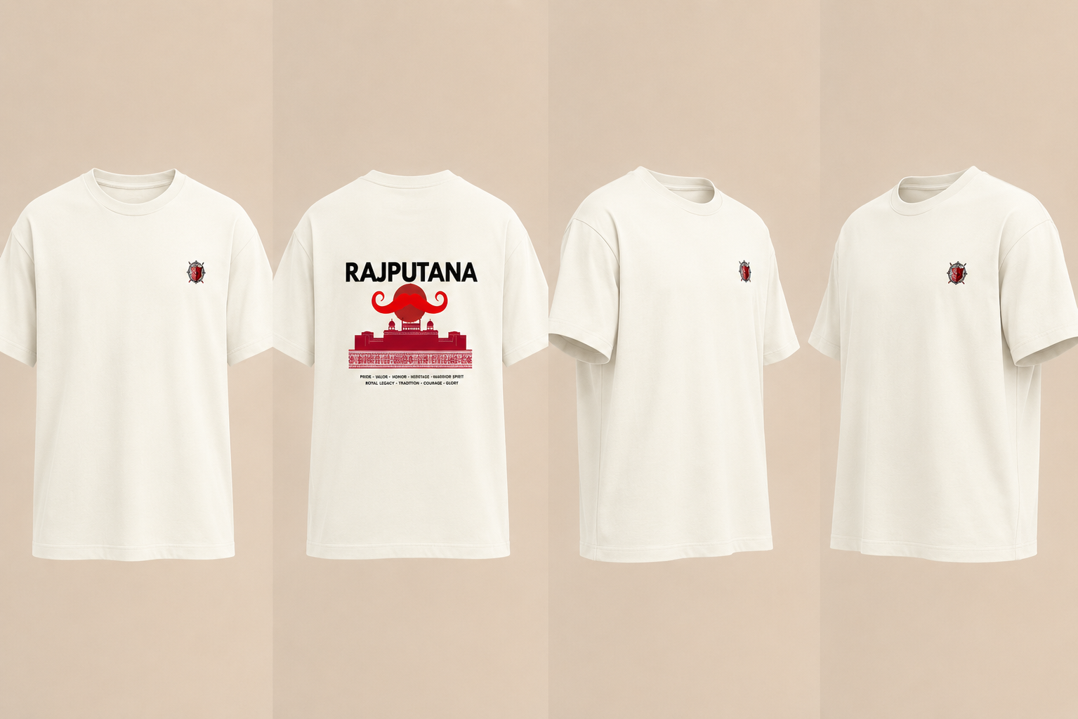 Rajputana Royal Heritage T-Shirt