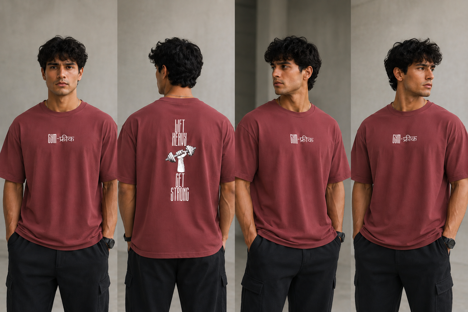 Lift Heavy Get Strong Gym T-Shirt