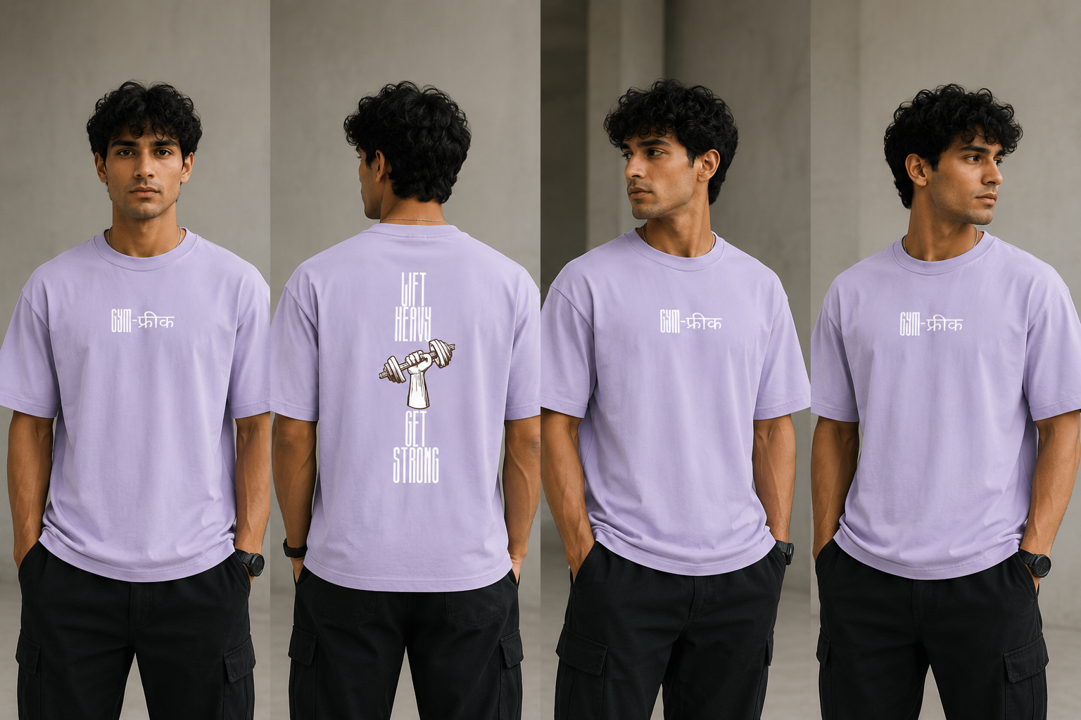 Lift Heavy Get Strong Gym T-Shirt