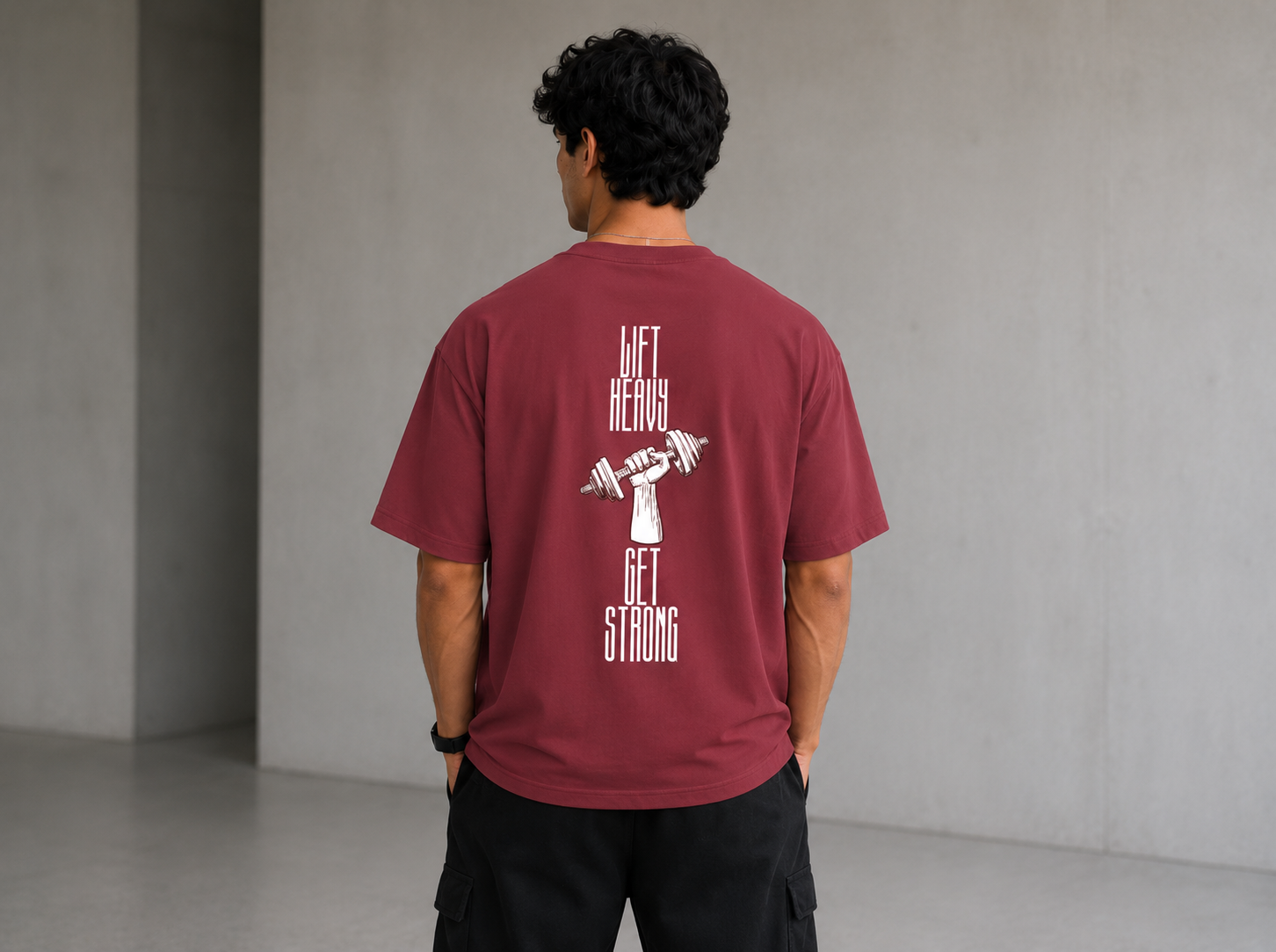 Lift Heavy Get Strong Gym T-Shirt