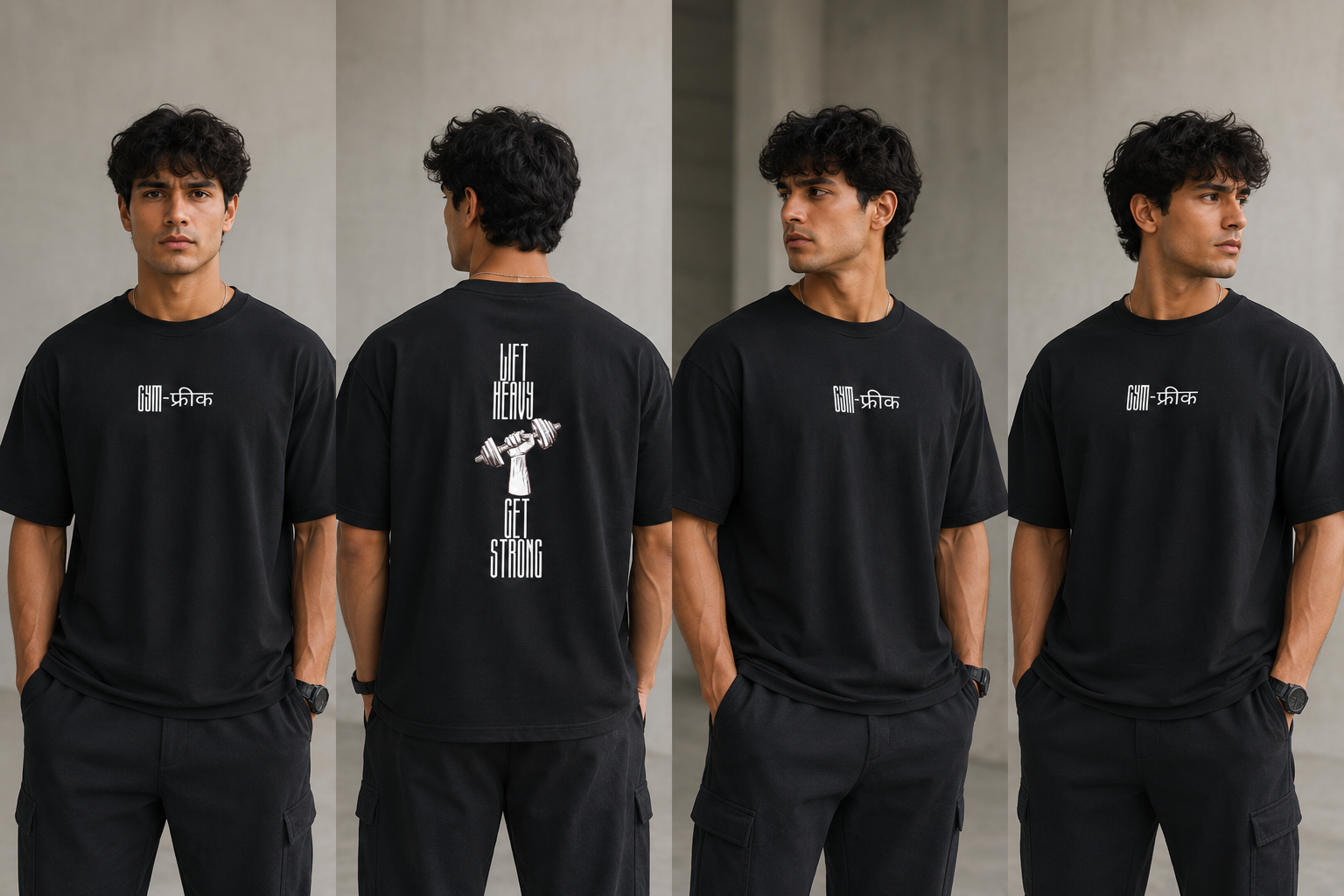 Lift Heavy Get Strong Gym T-Shirt