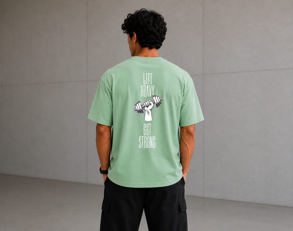 Lift Heavy Get Strong Gym T-Shirt