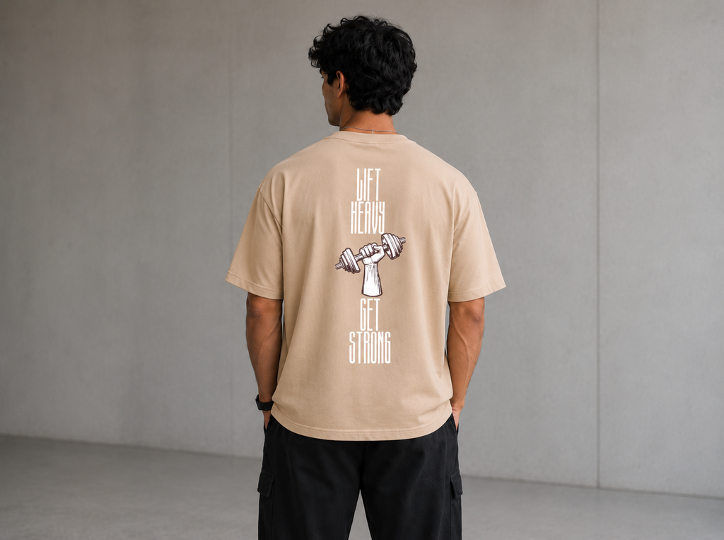 Lift Heavy Get Strong Gym T-Shirt