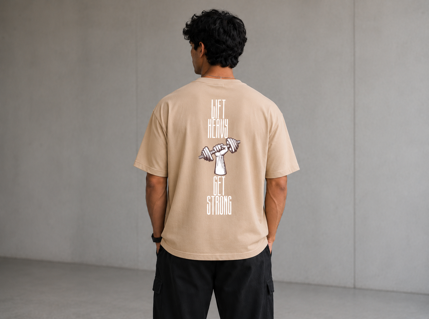 Lift Heavy Get Strong Gym T-Shirt