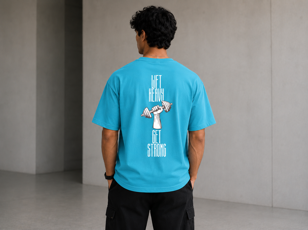 Lift Heavy Get Strong Gym T-Shirt