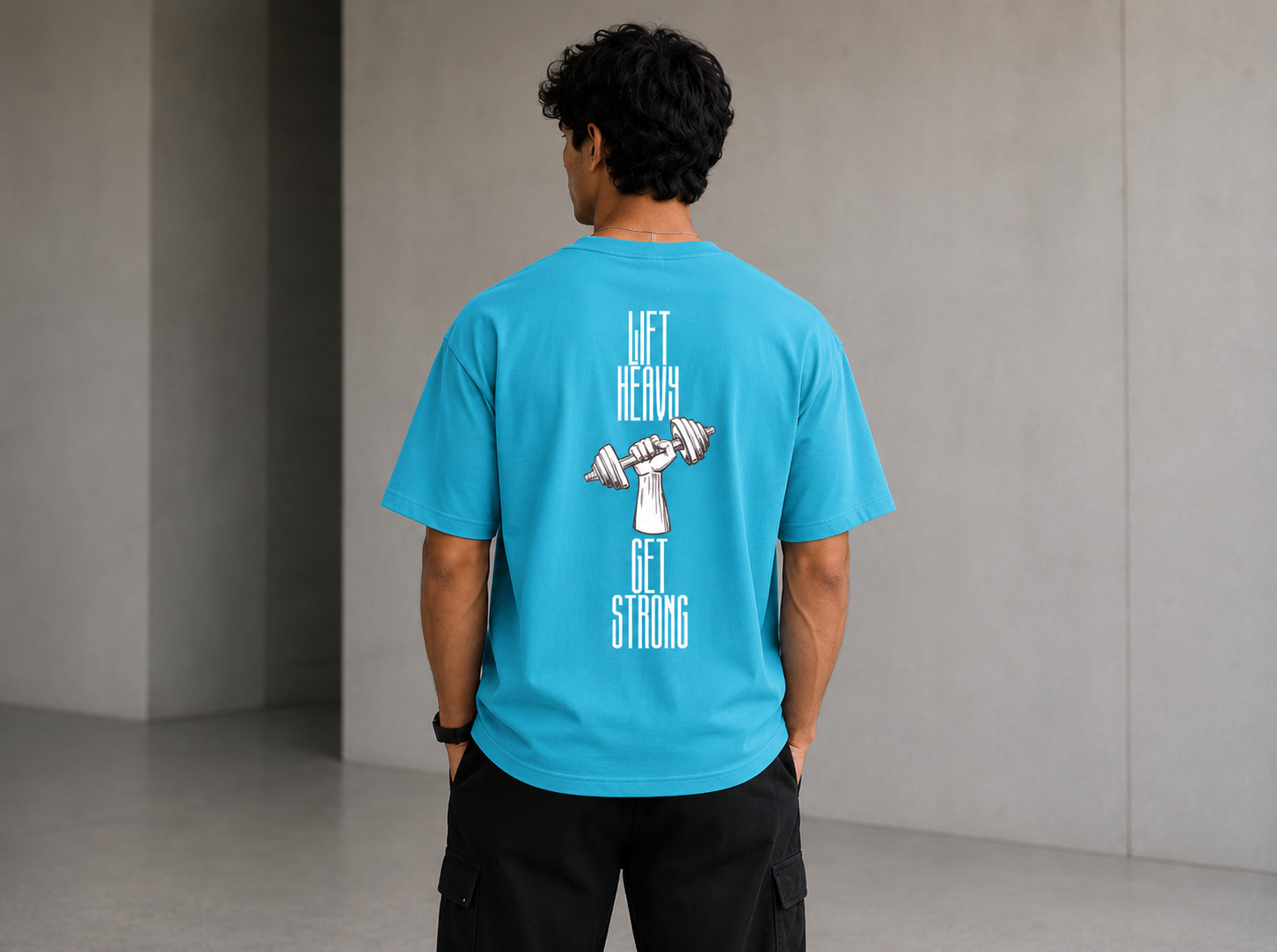 Lift Heavy Get Strong Gym T-Shirt